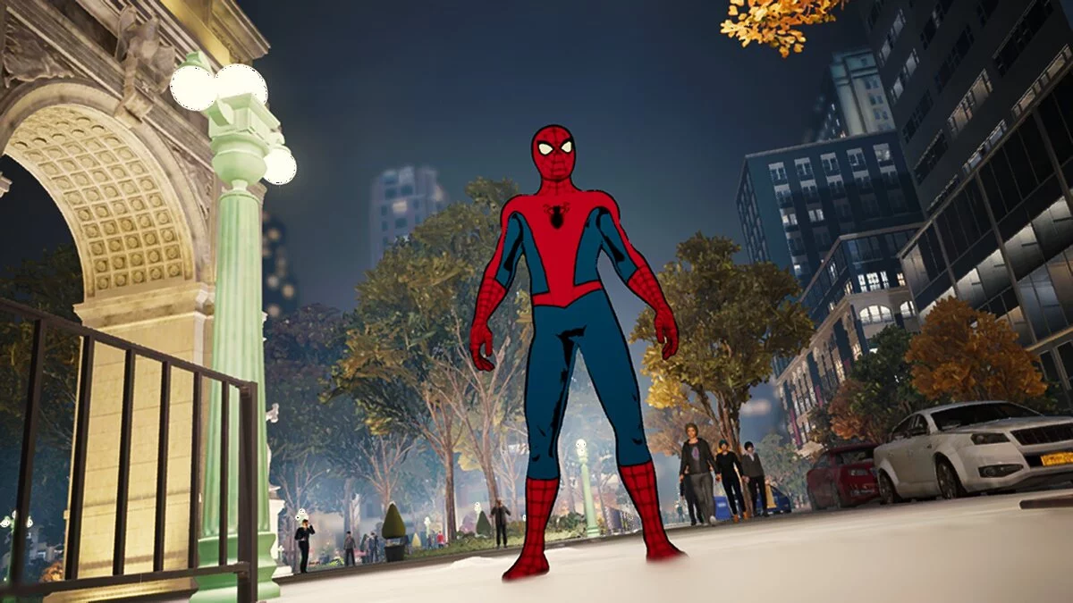 Marvel&#039;s Spider-Man Remastered — 1967 cartoon version of Spider-Man