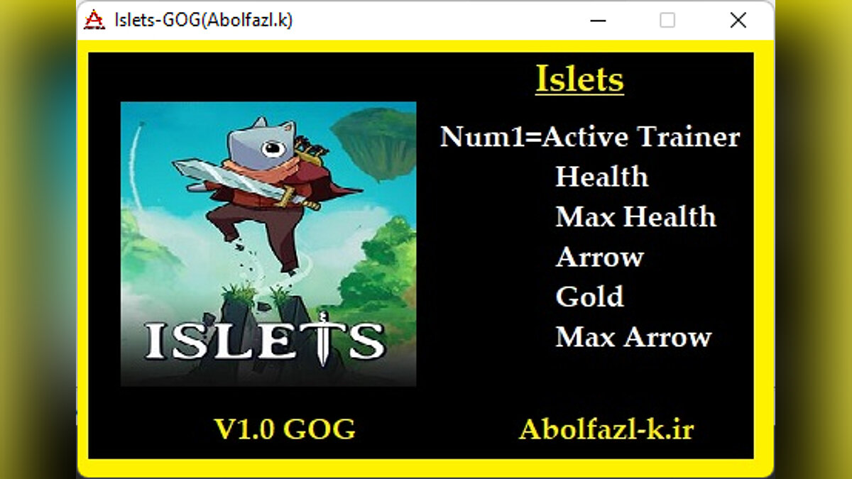 Islets — Trainer (+5) [1.0]