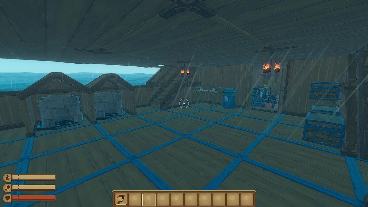 Raft — Збереження — Корабель для комфортної гри