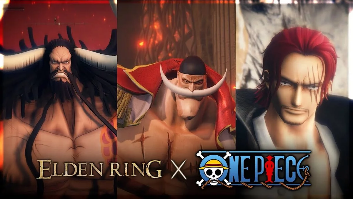 Elden Ring — 3 Yonko: Barbablanca, Kaido y Shanks