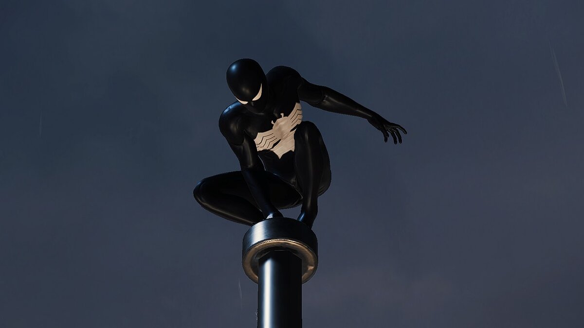 Marvel&#039;s Spider-Man Remastered — Retro symbiote costume