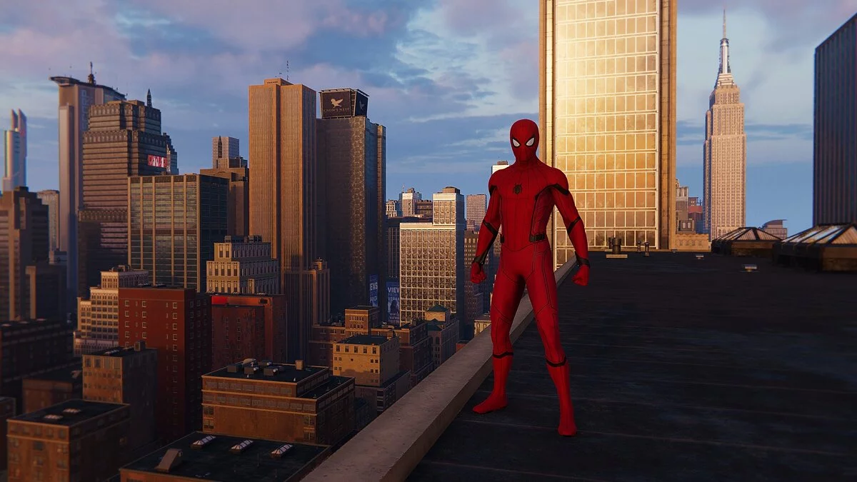 Marvel&#039;s Spider-Man Remastered — Stark's all-red suit