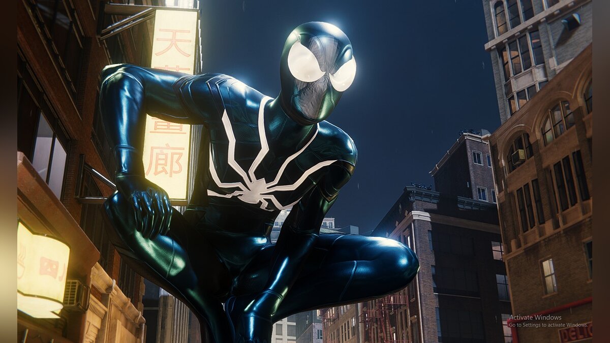 Marvel&#039;s Spider-Man Remastered — Comic book symbiote costume