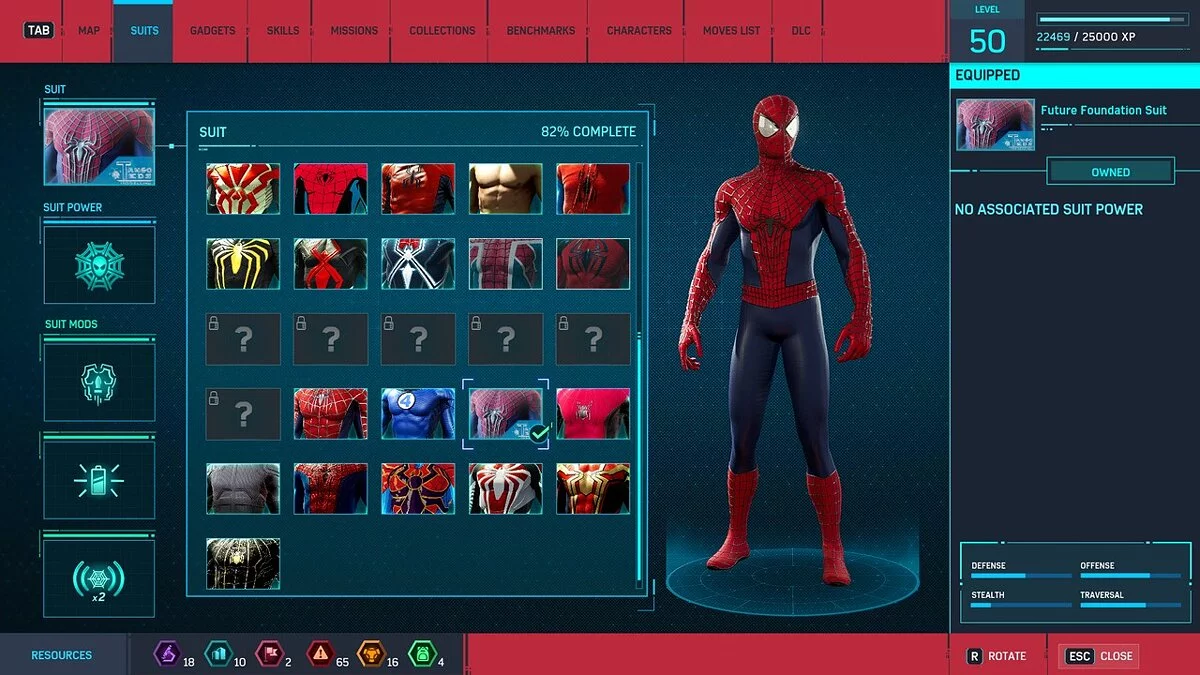 Marvel&#039;s Spider-Man Remastered — Realistic costume from the movie "The Amazing Spider-Man 2"