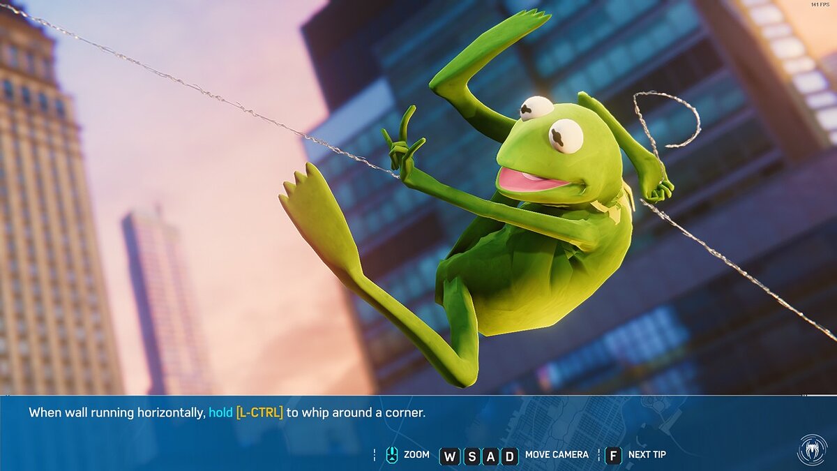 Marvel&#039;s Spider-Man Remastered — Kermit the Frog