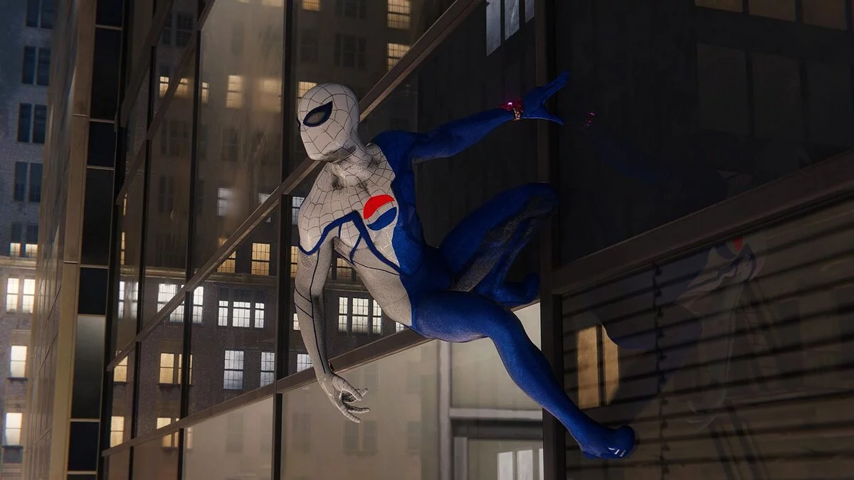 Marvel&#039;s Spider-Man Remastered — Костюм людини-пепси
