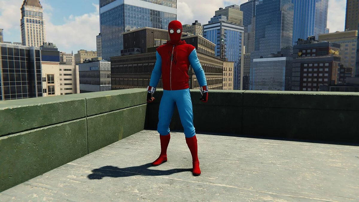 Marvel&#039;s Spider-Man Remastered — A lighter homemade suit