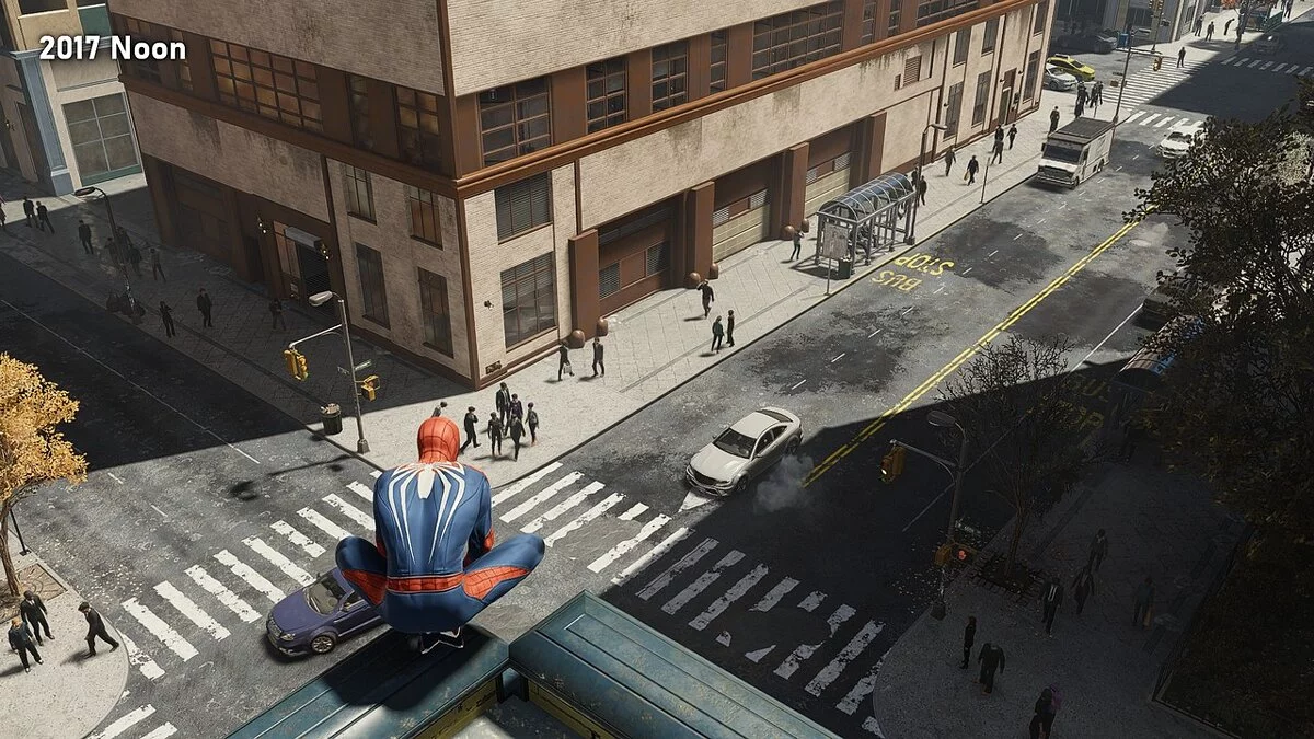 Marvel&#039;s Spider-Man Remastered — Reemplazo de iluminación