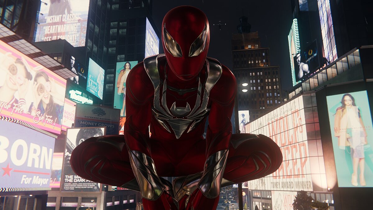 Marvel&#039;s Spider-Man Remastered — Silver iron spider