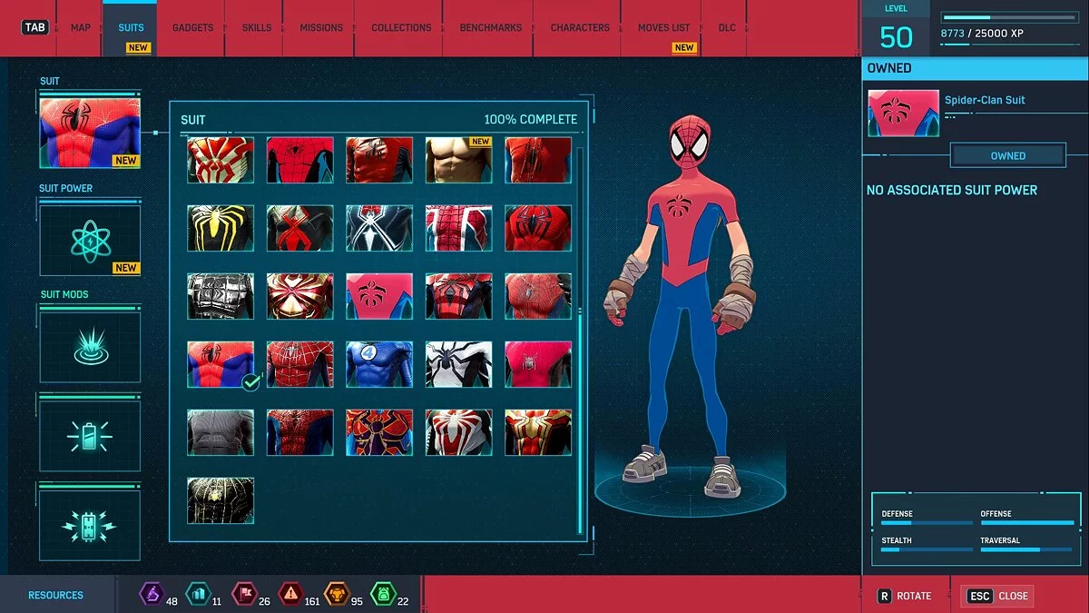 Marvel's Spider-Man Remastered — Файл збереження 100 відсотків