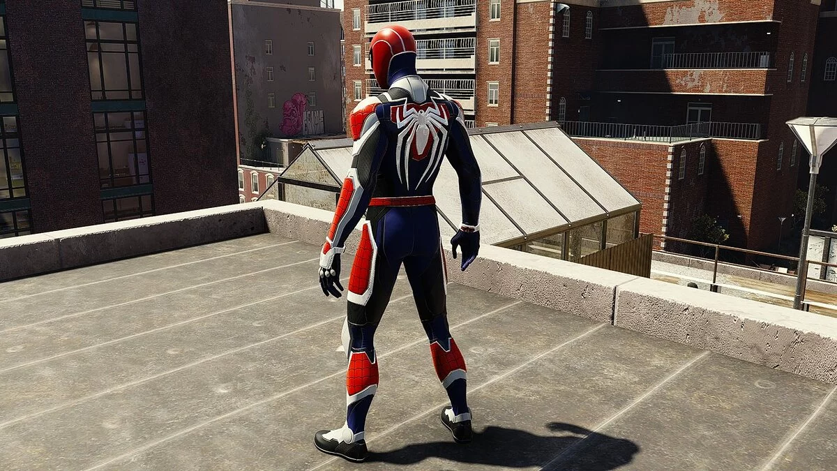 Marvel&#039;s Spider-Man Remastered — Se cambió el "traje avanzado".