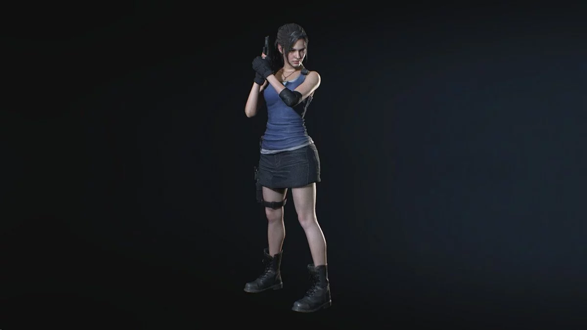 Resident Evil 3 — Denim skirt for Jill (RT compatible)