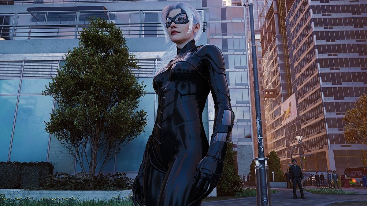 Marvel&#039;s Spider-Man Remastered — All Black Black Cat Costume