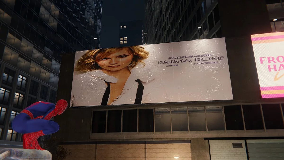 Marvel&#039;s Spider-Man Remastered — Реклама Marvel на Таймс-сквер