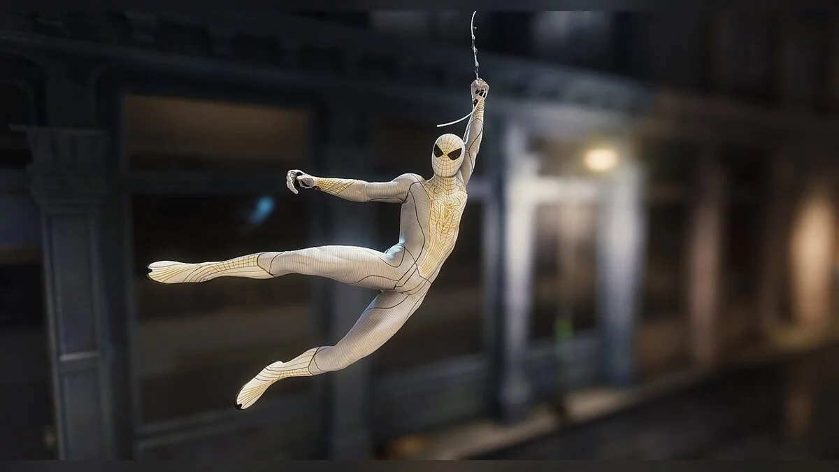 Marvel&#039;s Spider-Man Remastered — Розкішний білий дивовижний костюм