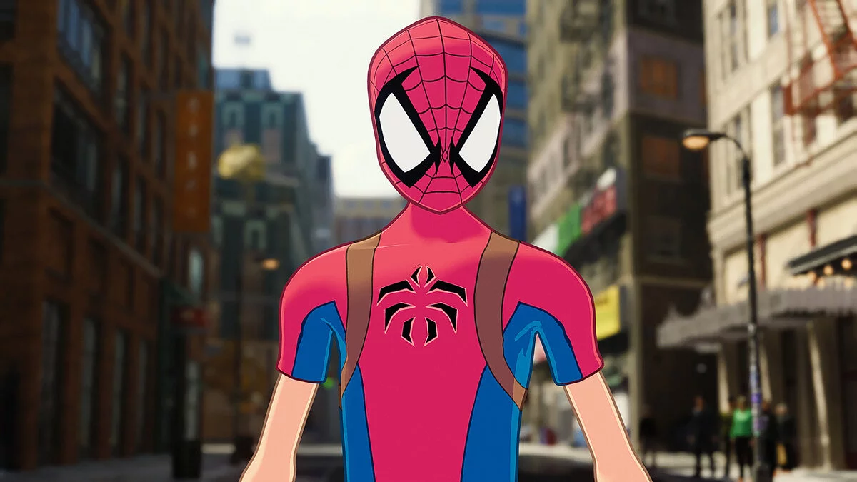 Marvel&#039;s Spider-Man Remastered — Correas de mochila Manga