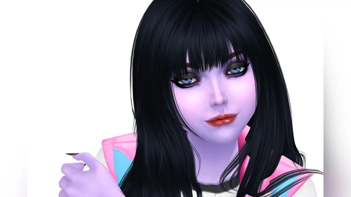 The Sims 4 — Luz Flaig (alienígena)