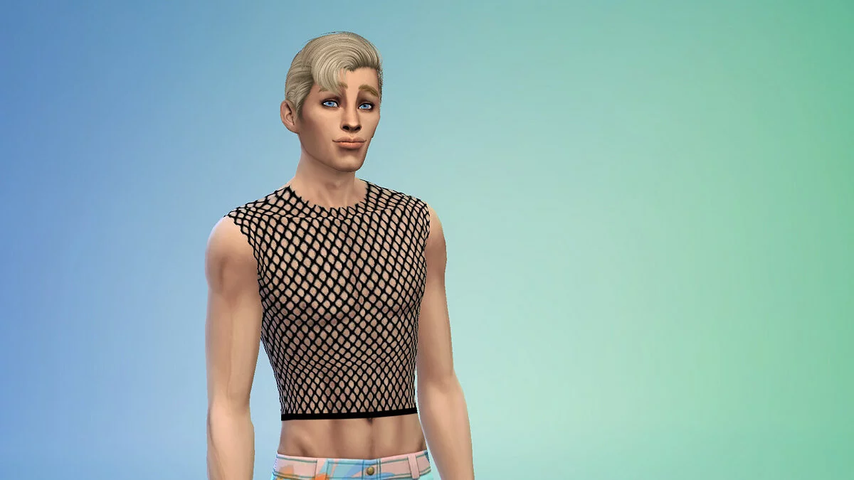 The Sims 4 — Men's mesh T-shirt