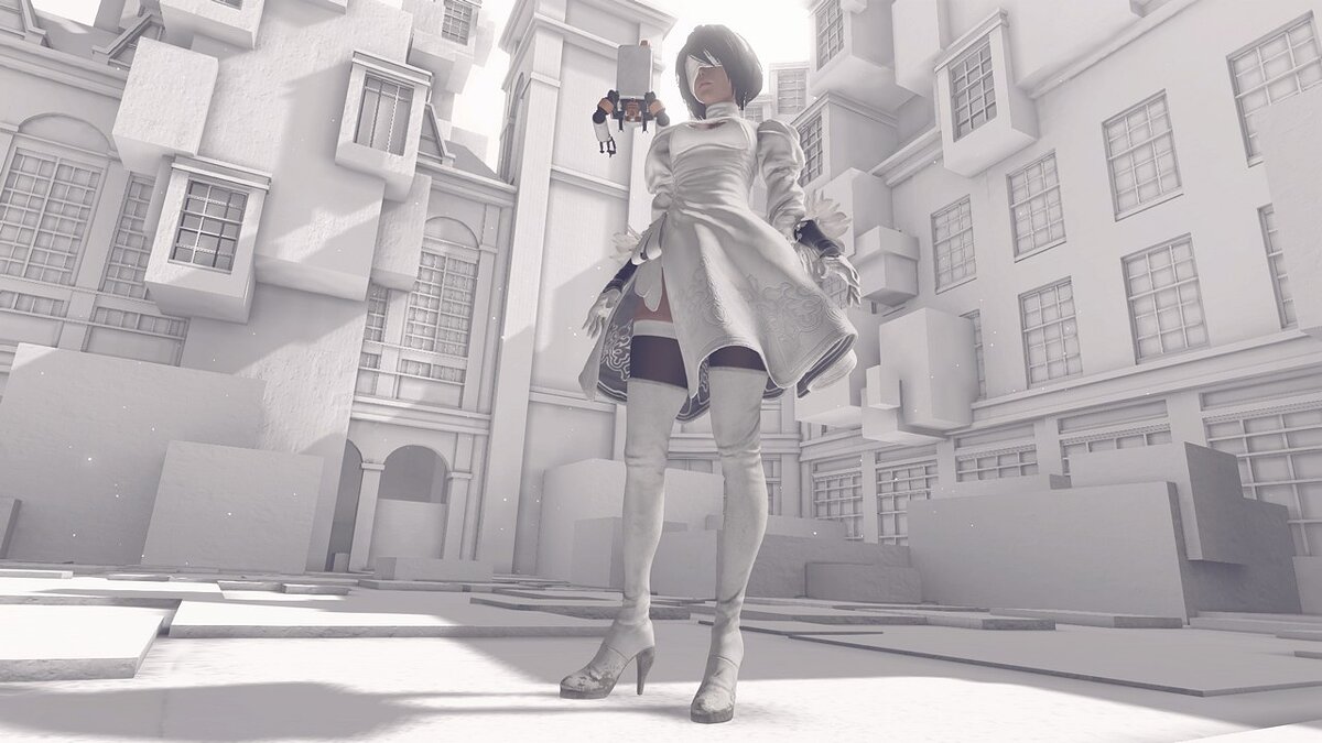 NieR:Automata Game of the YoRHA Edition — 2P instead of 2B