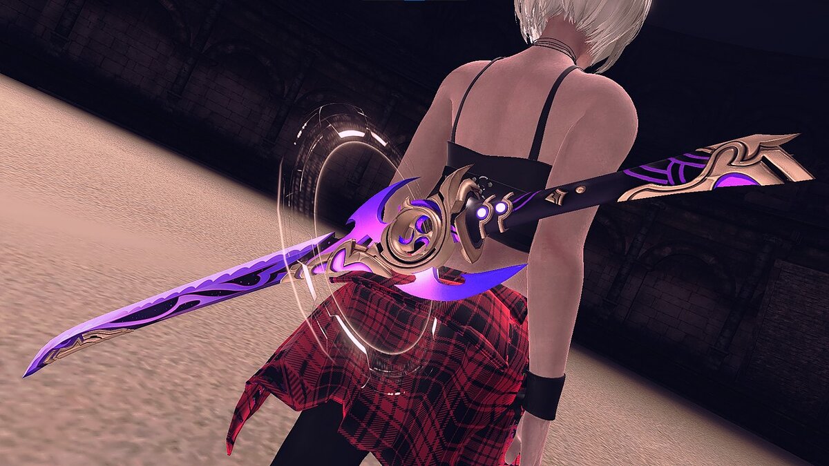 NieR:Automata Game of the YoRHA Edition — Sword from the game Genshin Impact