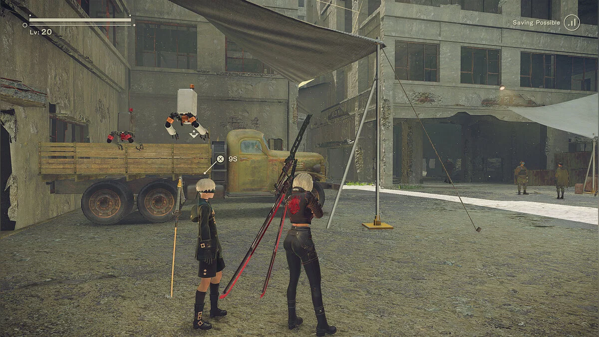 NieR:Automata Game of the YoRHA Edition — Термальні катани