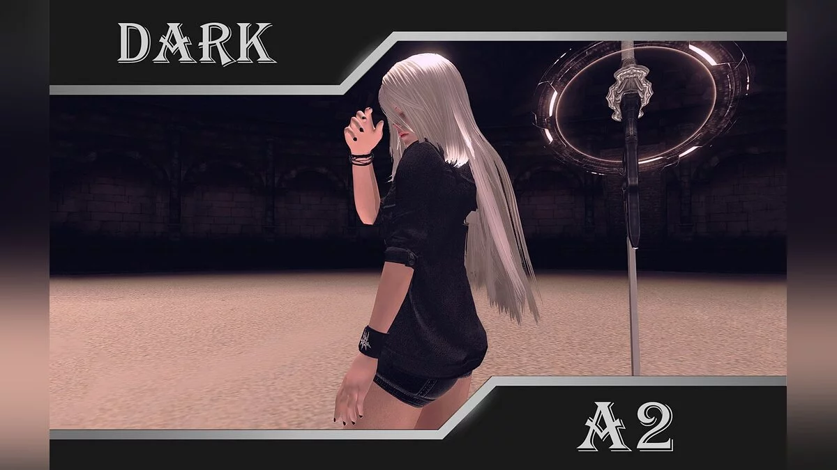 NieR:Automata Game of the YoRHA Edition — A2 in a dark suit