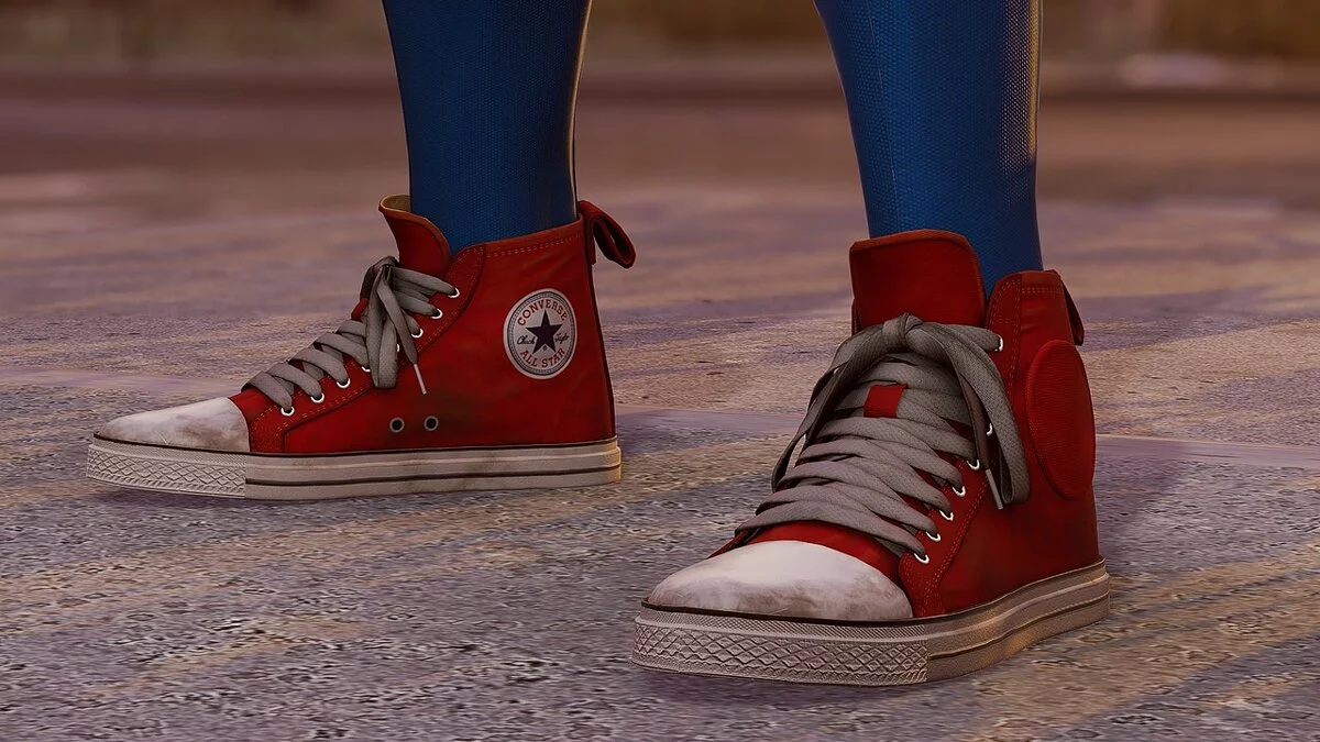 Marvel's Spider-Man Remastered — Кеди Converse для панку