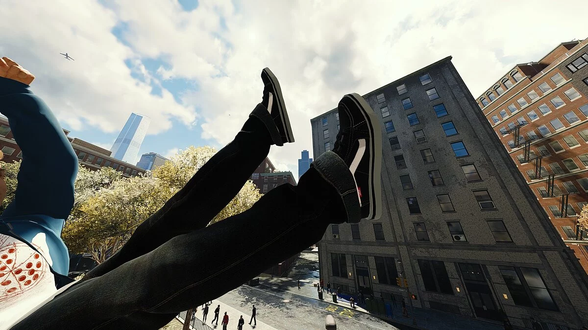 Marvel&#039;s Spider-Man Remastered — Чорні Vans