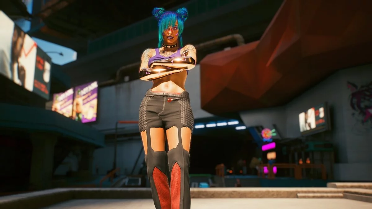 Cyberpunk 2077 — Fashionable women's trousers