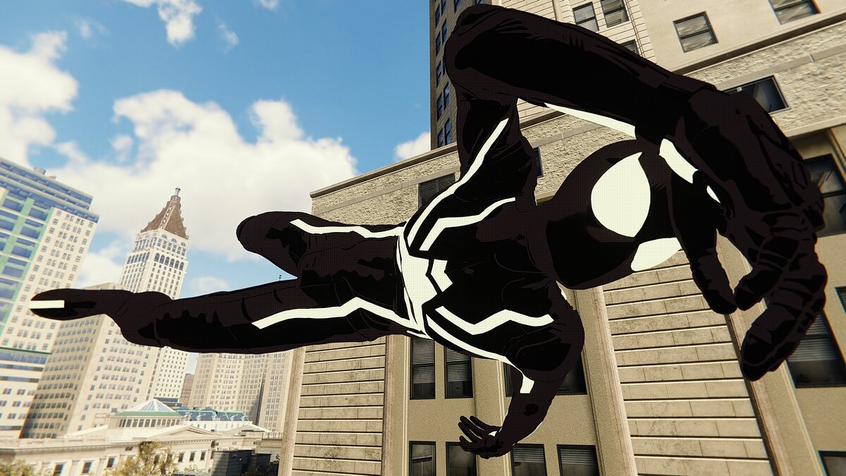 Marvel&#039;s Spider-Man Remastered — Symbiotic stealth suit