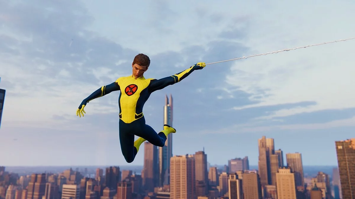 Marvel&#039;s Spider-Man Remastered — Костюм Іксмена з 90-х