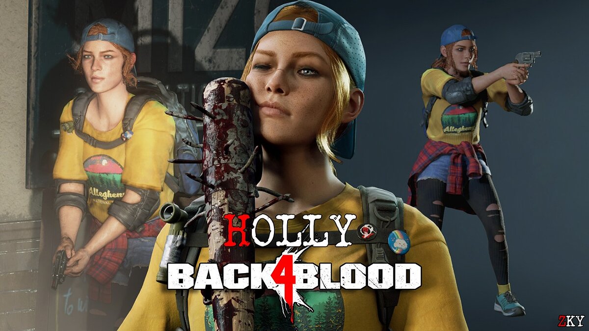 Resident Evil 2 — Holly from the game Back 4 Blood