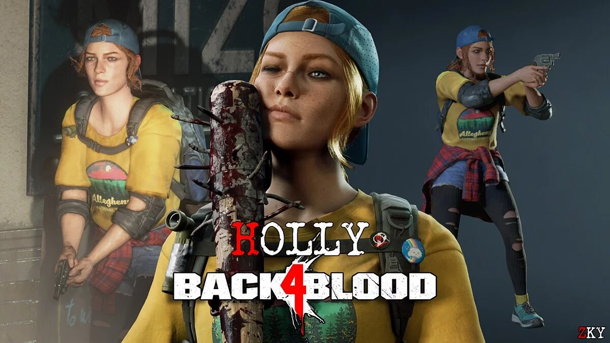 Resident Evil 2 — Holly from the game Back 4 Blood