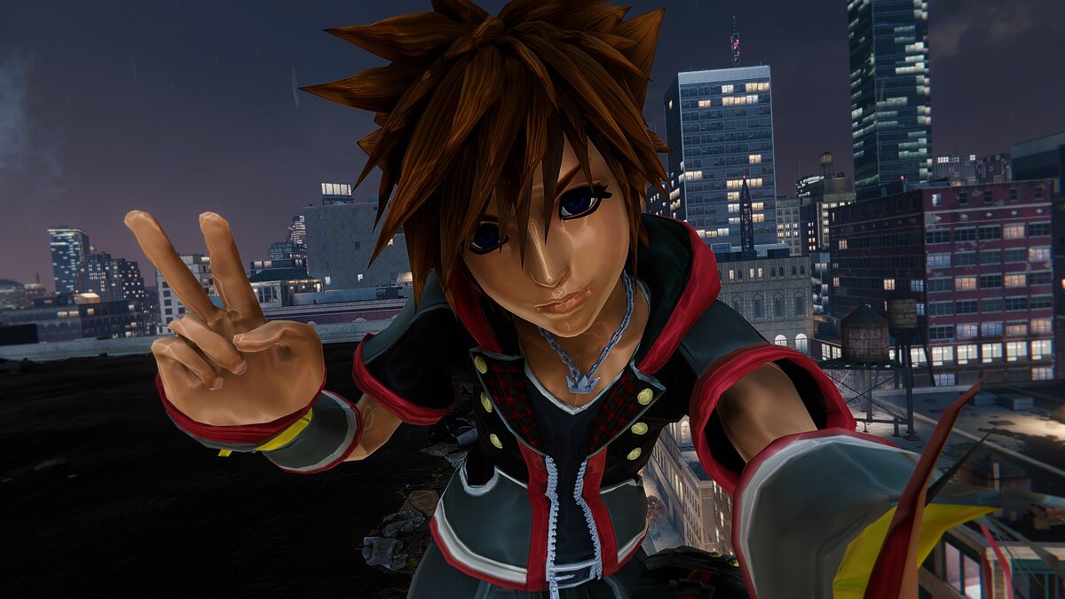 Marvel&#039;s Spider-Man Remastered — Sora from the game Kingdom Hearts 3