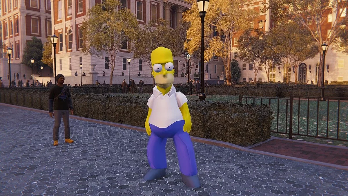 Marvel&#039;s Spider-Man Remastered — Homer Simpson