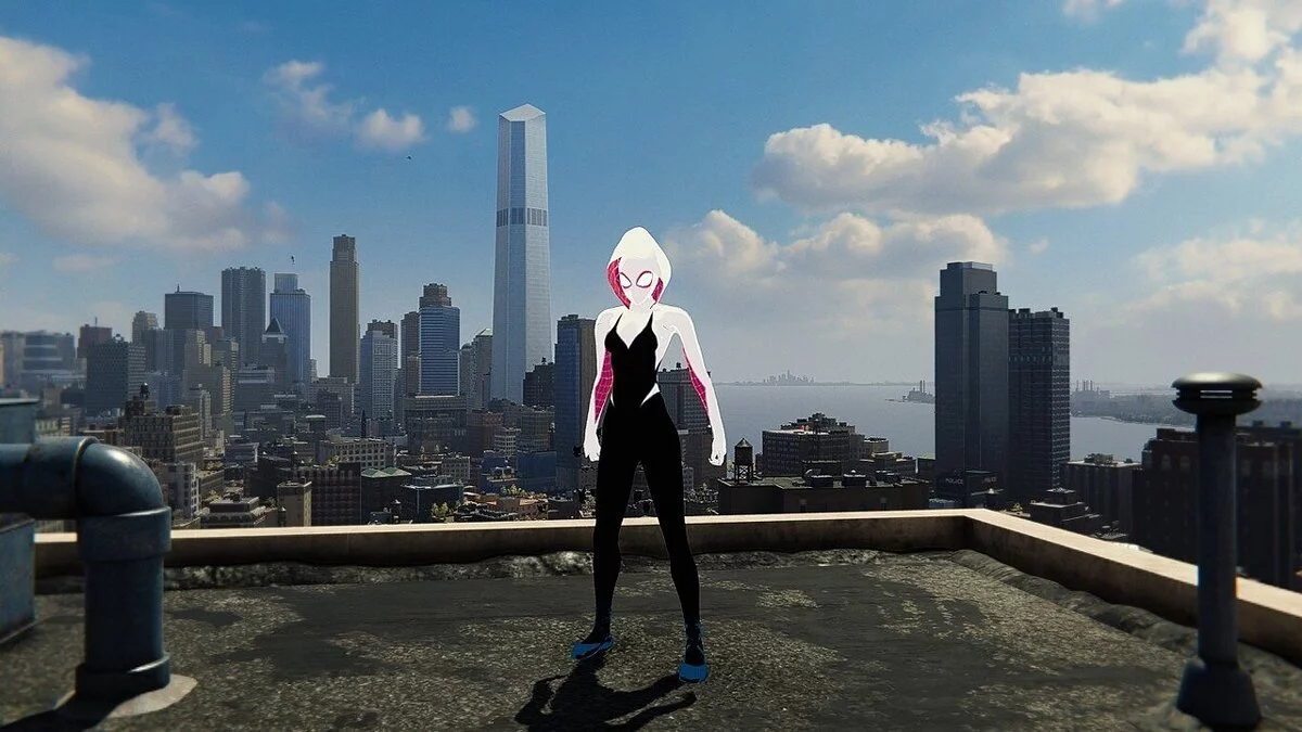 Marvel's Spider-Man Remastered — Павук Гвен із мультфільму «Людина-павук: Через всесвіт»