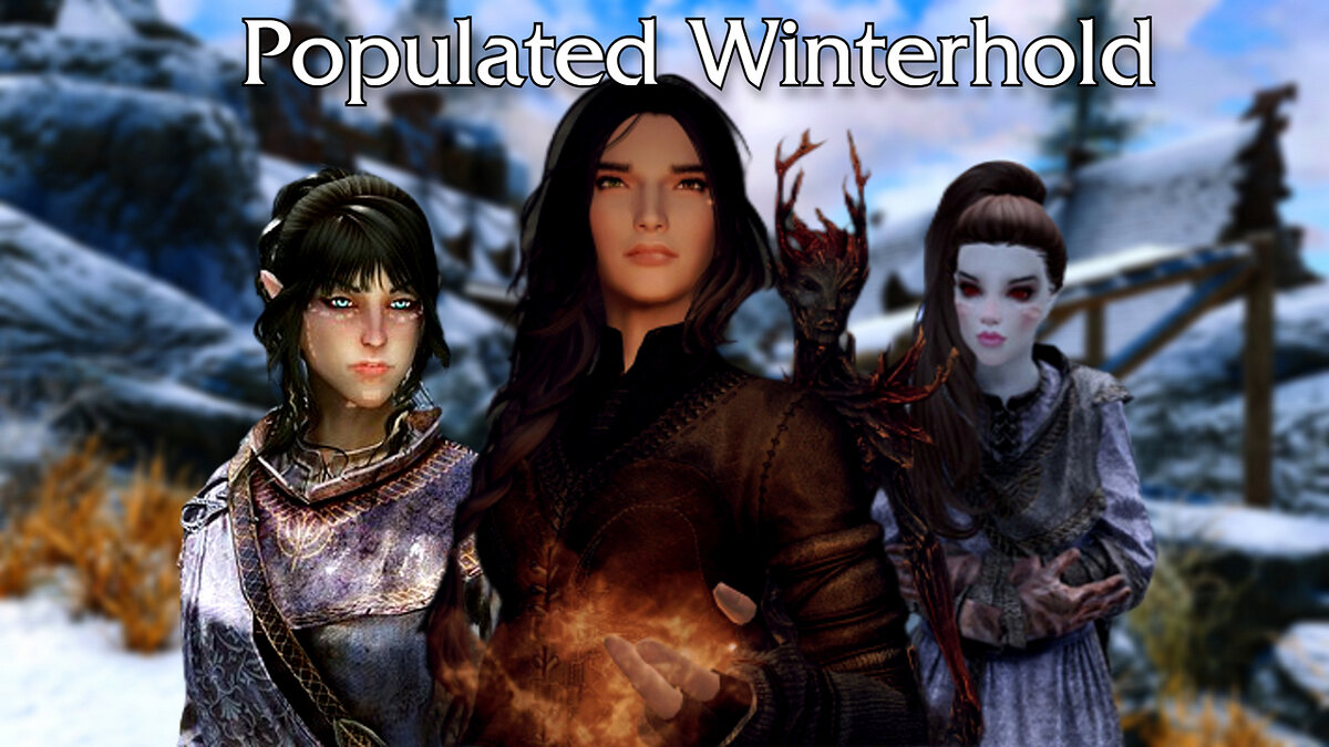 Elder Scrolls 5: Skyrim Special Edition — Populated Winterhold