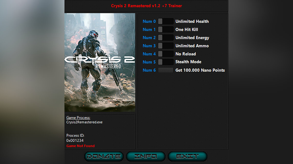 Crysis Remastered Trilogy — Trainer (+13) [1.2] — Crysis 2 Remastered