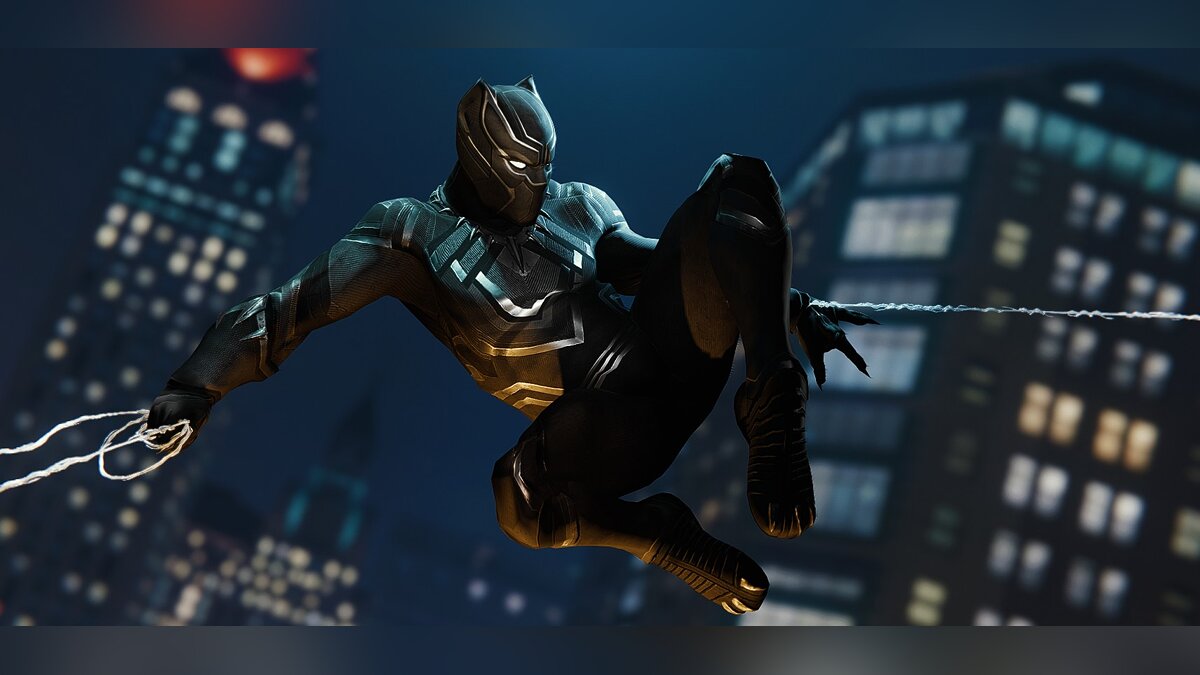 Marvel&#039;s Spider-Man Remastered — Black Panther