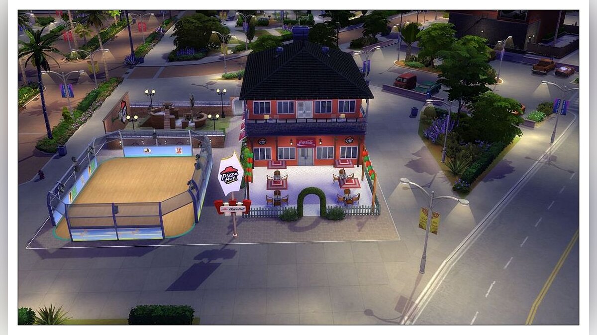 The Sims 4 — Pizza Hut restaurant