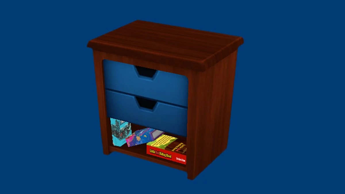 The Sims 4 — Wooden bedside table