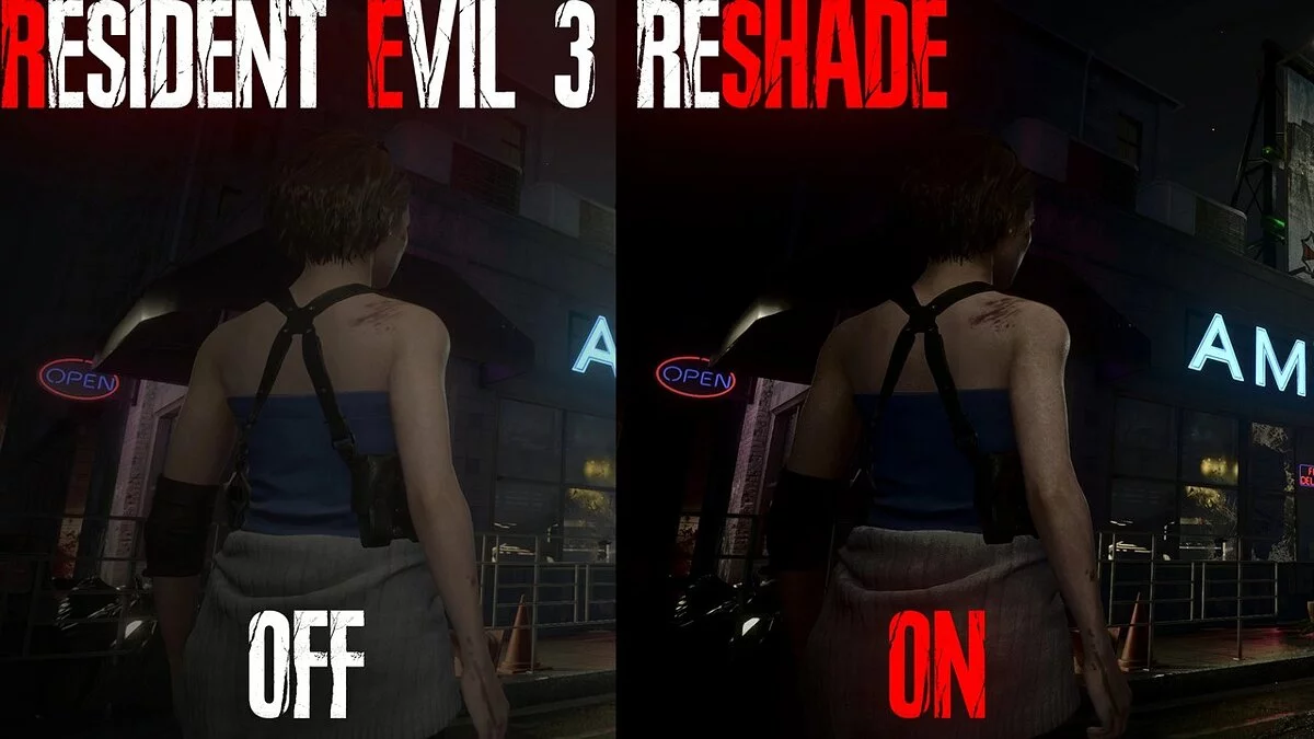 Resident Evil 3 — Removing grayish-green tint