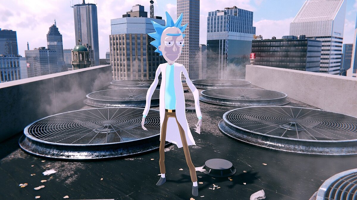 Marvel&#039;s Spider-Man Remastered — Rick Sanchez - "Rick and Morty"