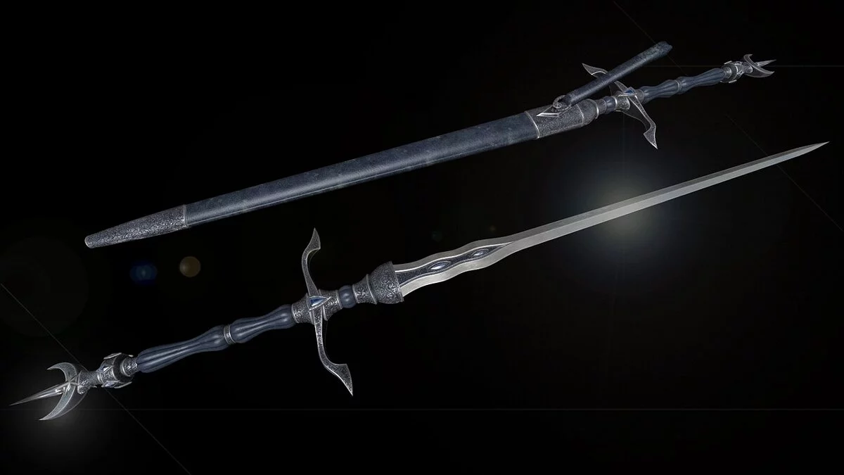 Elder Scrolls 5: Skyrim Special Edition — Ronnie Magnum Swords - Animated Objects