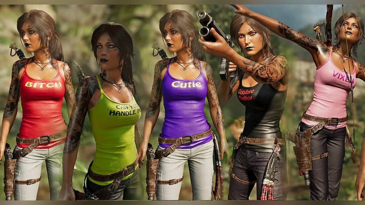 Shadow of the Tomb Raider — Improved Tank Top