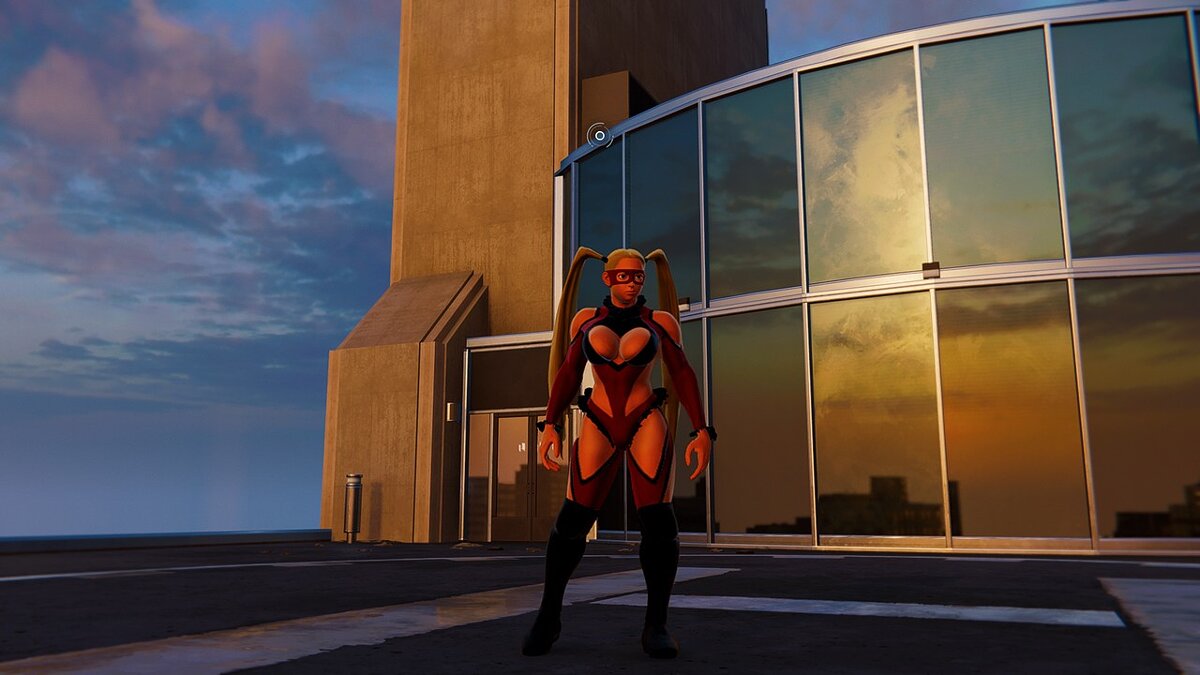 Marvel&#039;s Spider-Man Remastered — Mika from the game Street Fighter