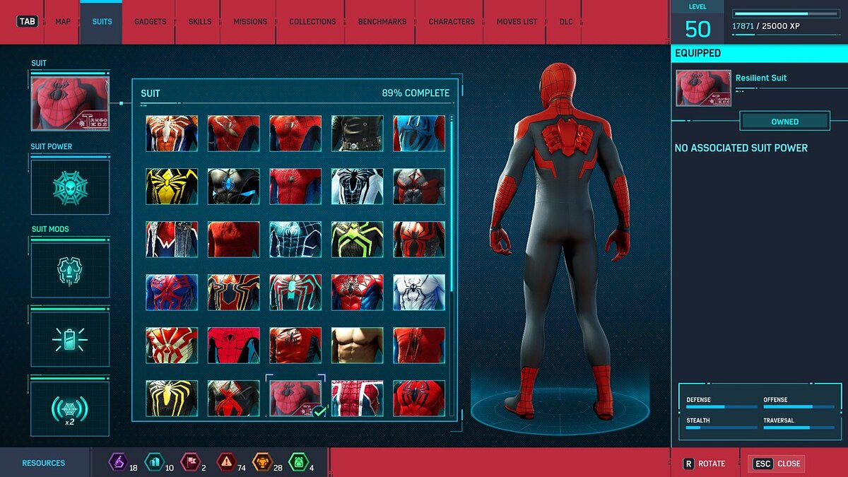 Marvel&#039;s Spider-Man Remastered — Suit SHIELD