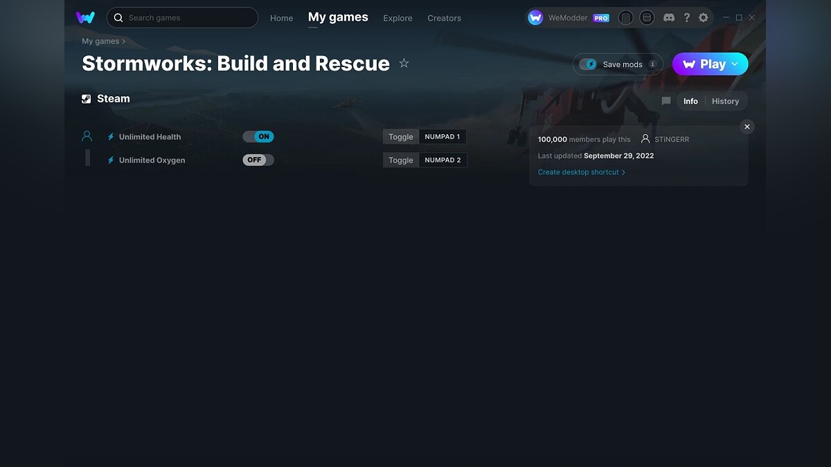 Stormworks: Build and Rescue — Trainer (+2) from 09.29.2022 [WeMod]