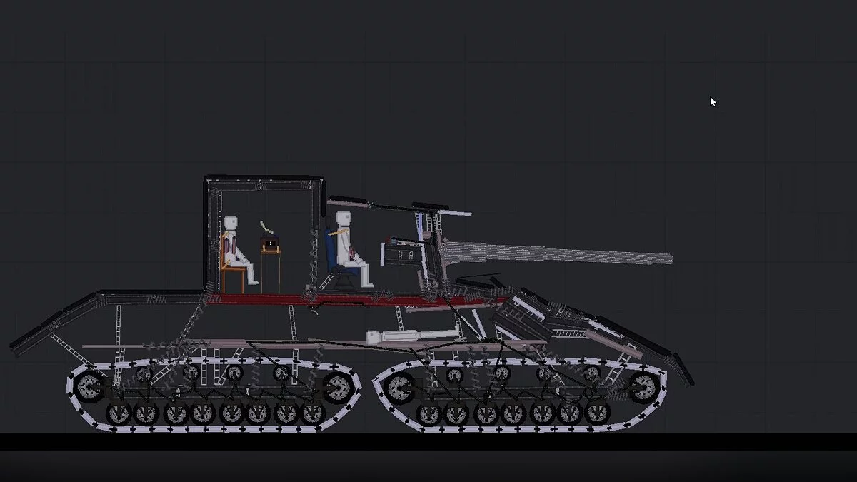 People Playground — Танк КВ-100 авторського виробництва