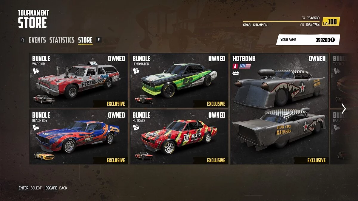 Wreckfest — Збереження 100% - Все пройдено та відкрито